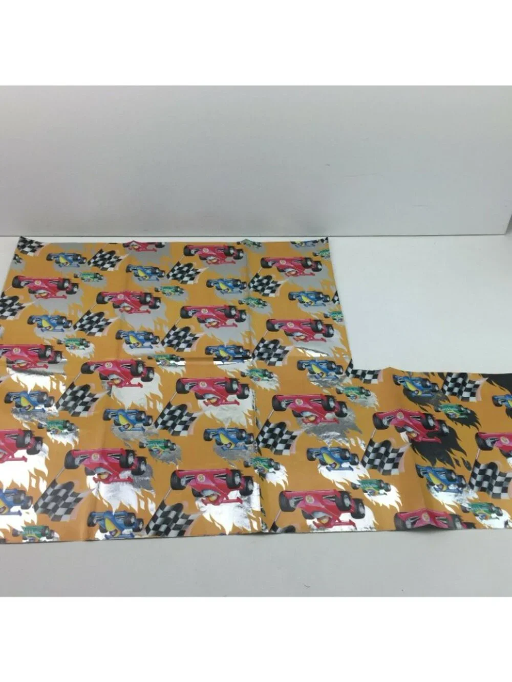 Sports Racing Boy Gift Printed Wrapping Paper Present Golf Baseball Basketball